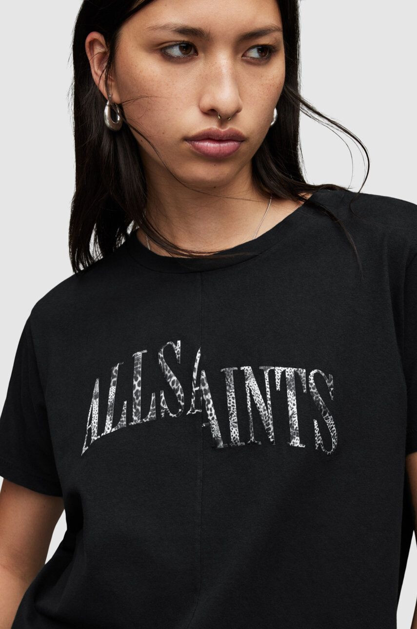 AllSaints Памучна тениска - Pepit.bg