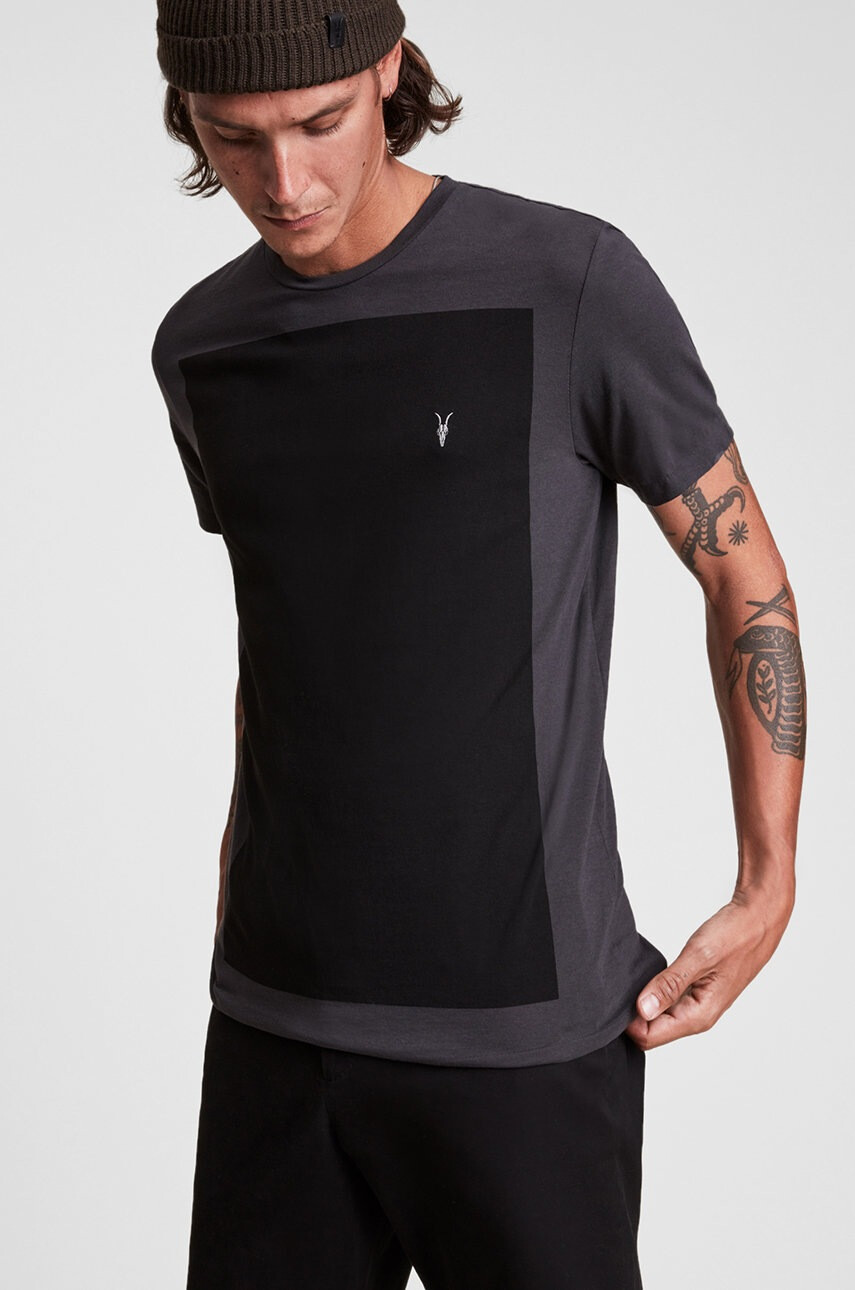 AllSaints Памучна тениска - Pepit.bg