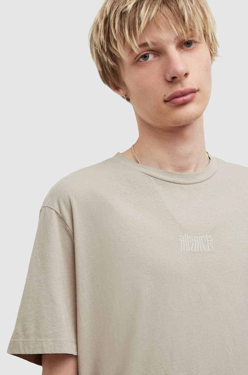 AllSaints Памучна тениска - Pepit.bg