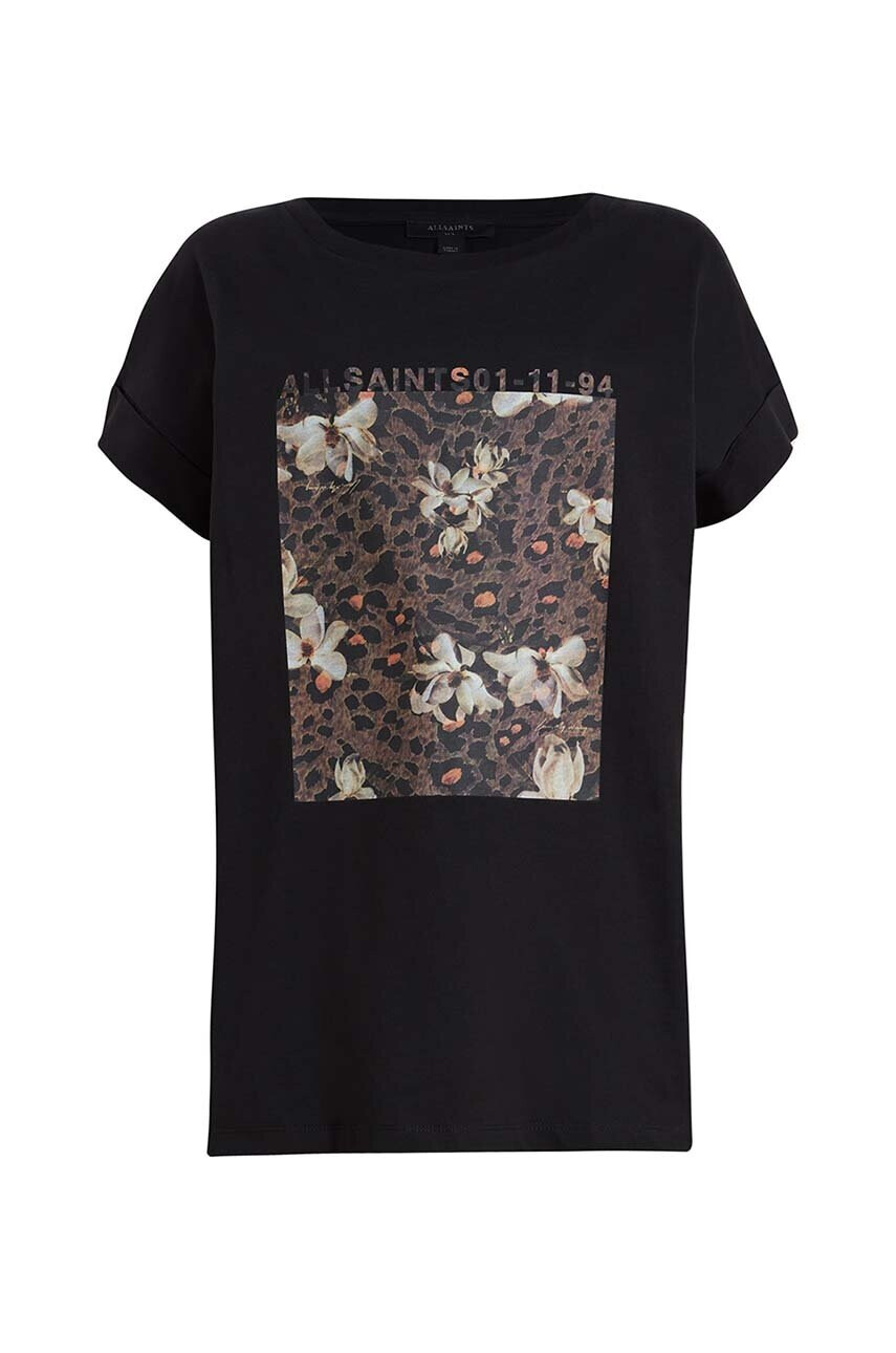 AllSaints Памучна тениска - Pepit.bg