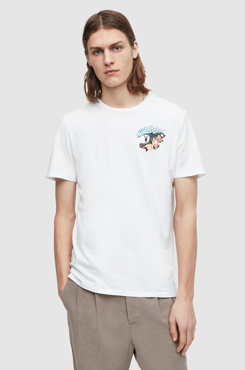 AllSaints Памучна тениска - Pepit.bg