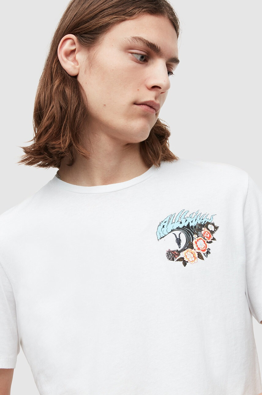 AllSaints Памучна тениска - Pepit.bg
