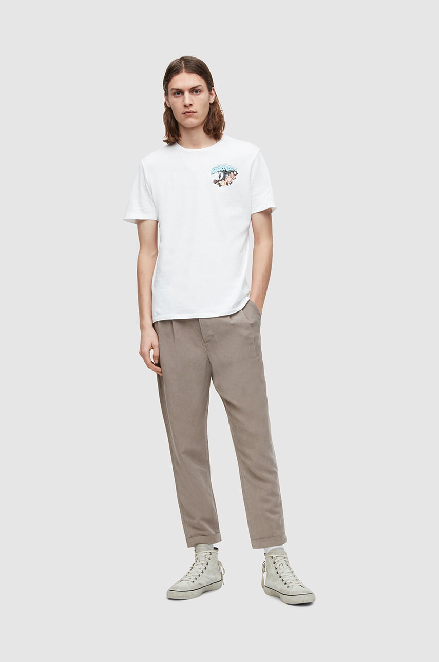 AllSaints Памучна тениска - Pepit.bg