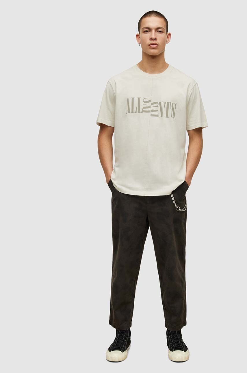 AllSaints Памучна тениска - Pepit.bg