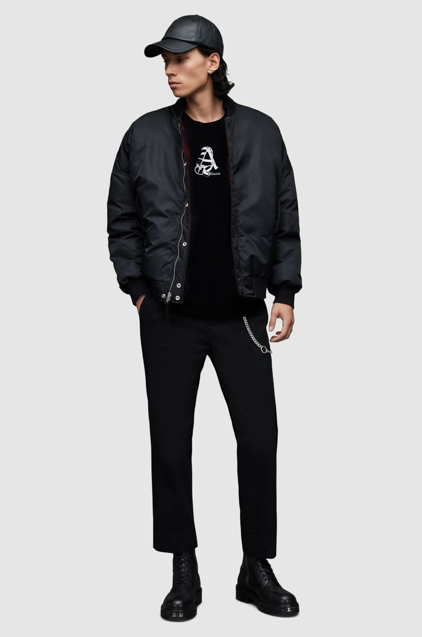 AllSaints Памучна тениска - Pepit.bg
