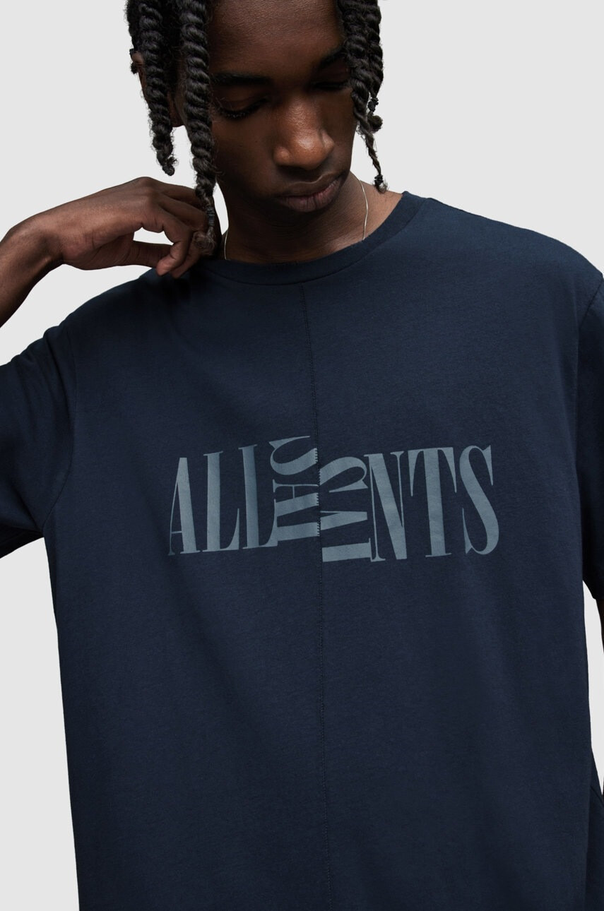 AllSaints Памучна тениска - Pepit.bg