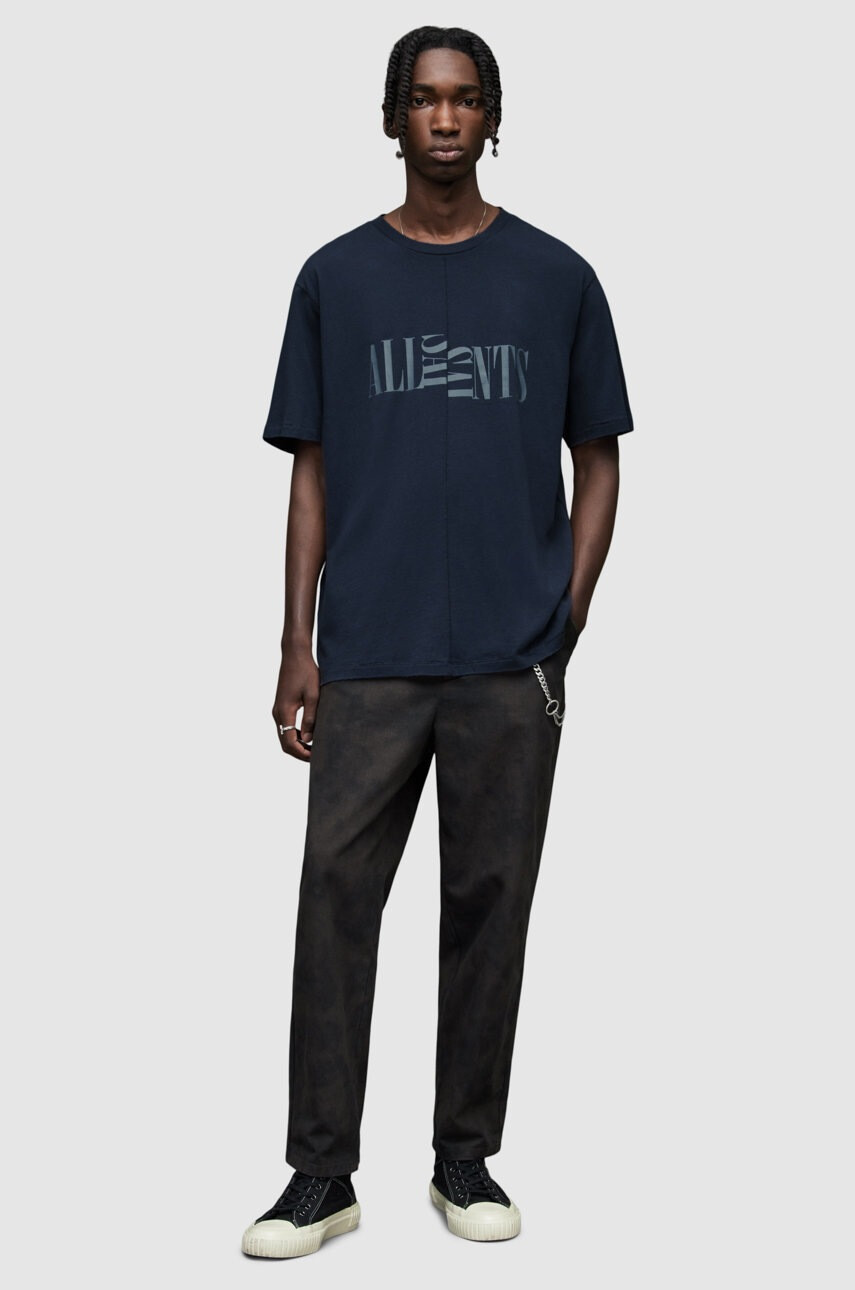 AllSaints Памучна тениска - Pepit.bg