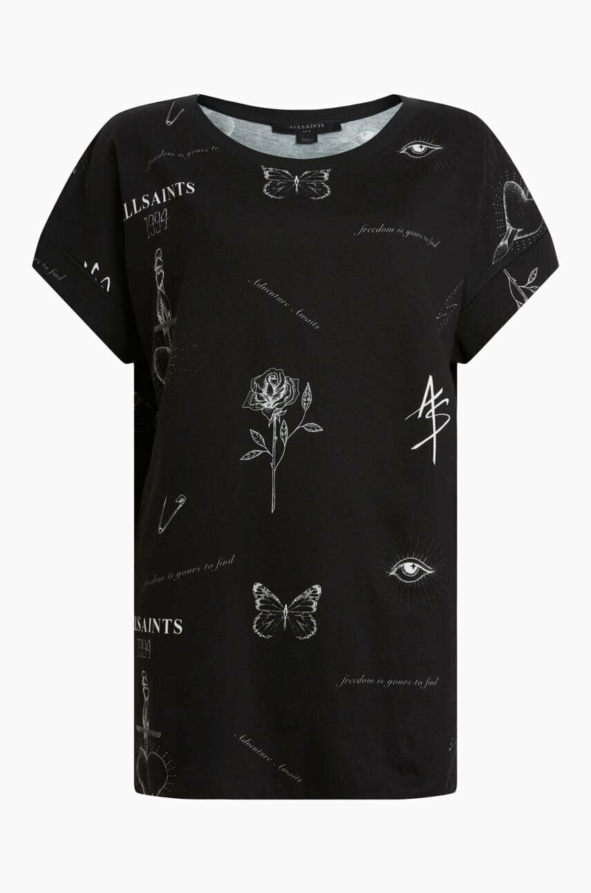 AllSaints Памучна тениска - Pepit.bg