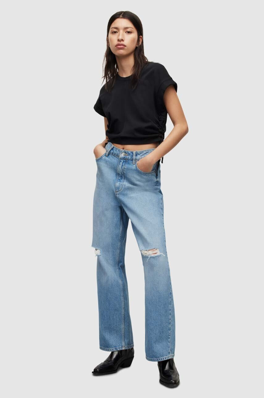 AllSaints Памучна тениска - Pepit.bg