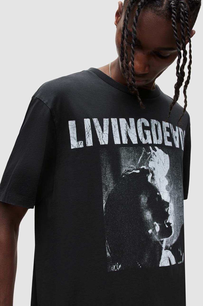 AllSaints Памучна тениска - Pepit.bg
