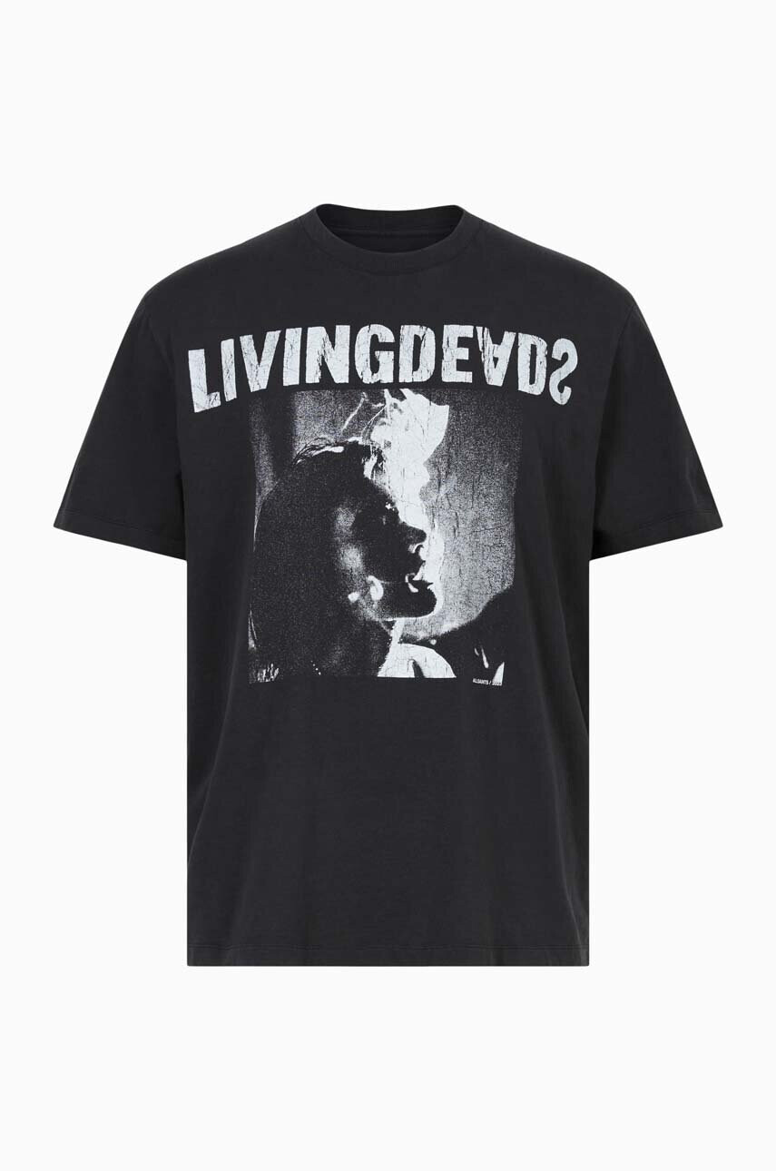 AllSaints Памучна тениска - Pepit.bg