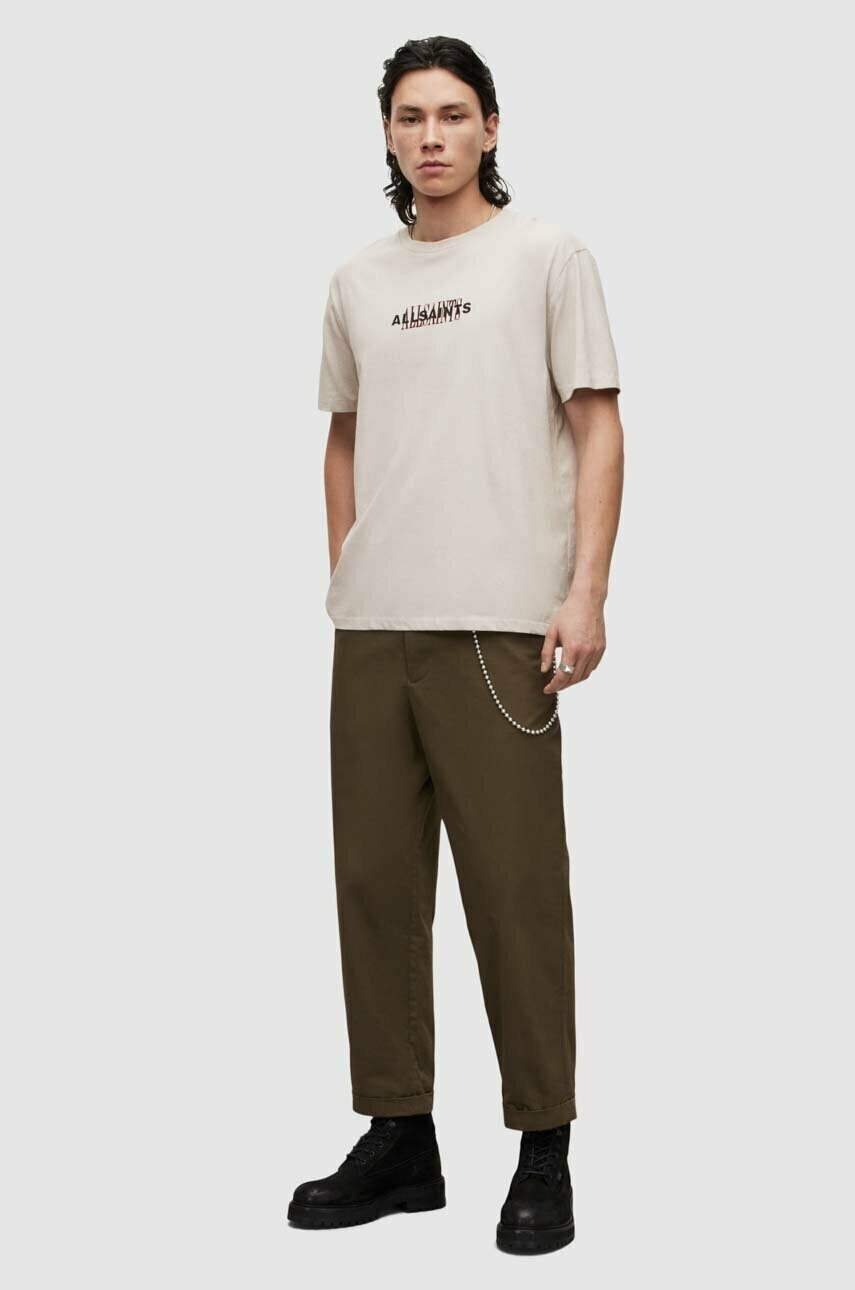 AllSaints Памучна тениска - Pepit.bg