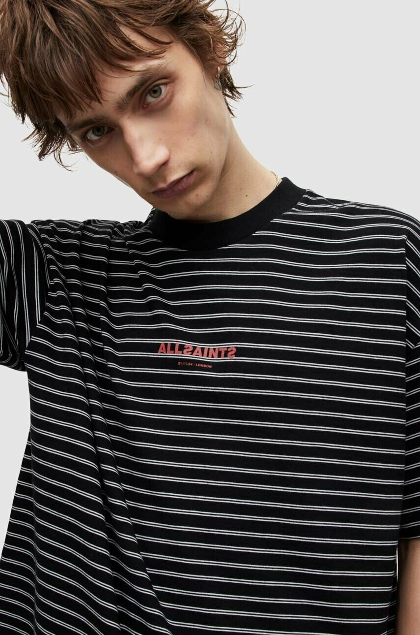 AllSaints Памучна тениска - Pepit.bg