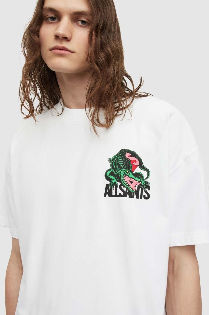 AllSaints Памучна тениска - Pepit.bg