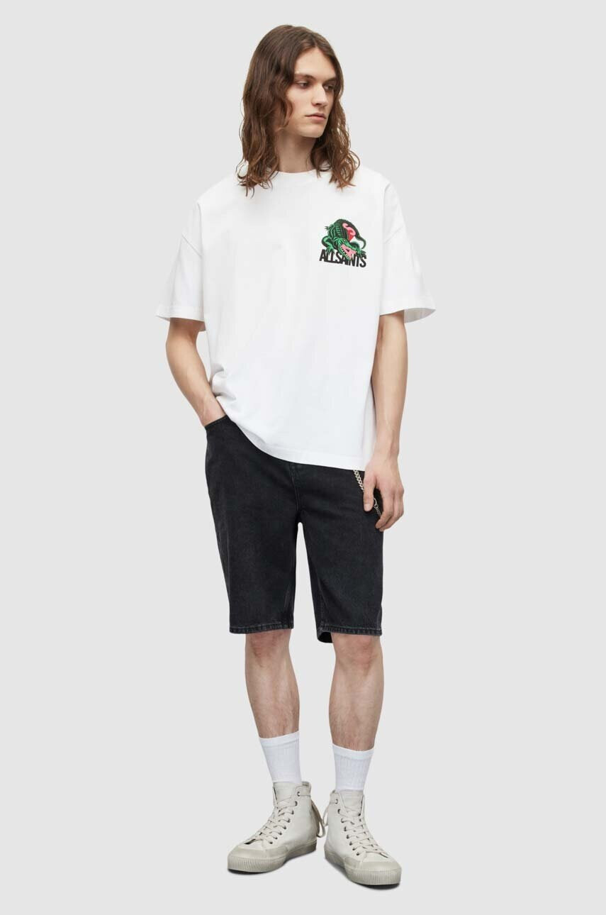 AllSaints Памучна тениска - Pepit.bg