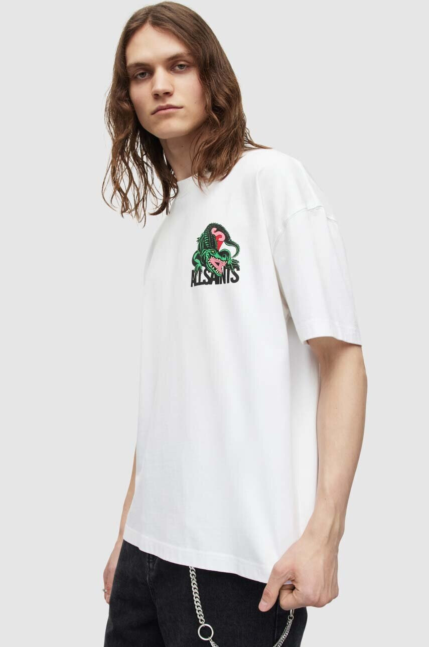 AllSaints Памучна тениска - Pepit.bg