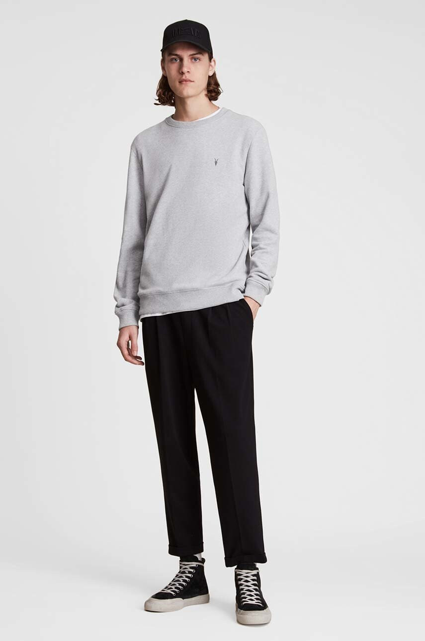 AllSaints Суичър Raven Crew - Pepit.bg