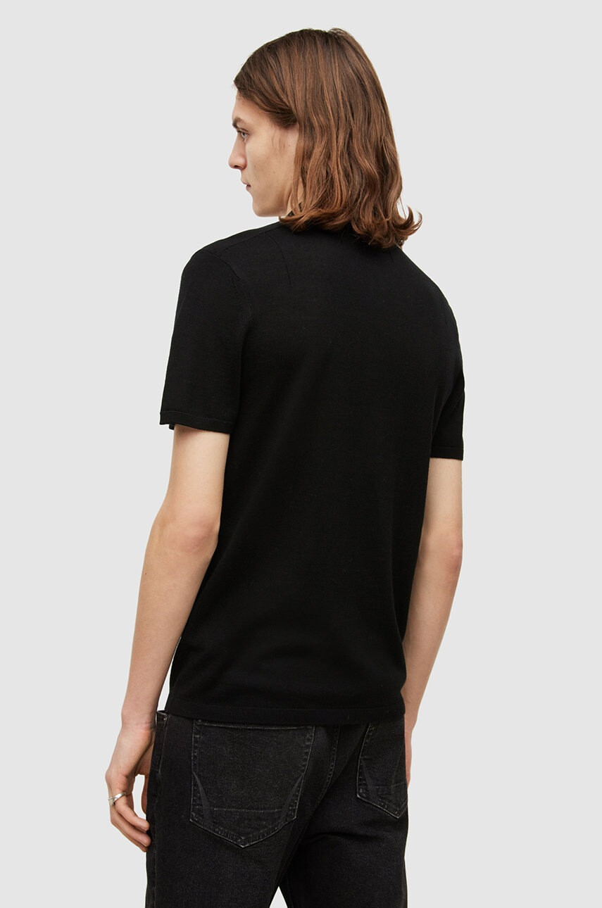 AllSaints Тениска с яка - Pepit.bg