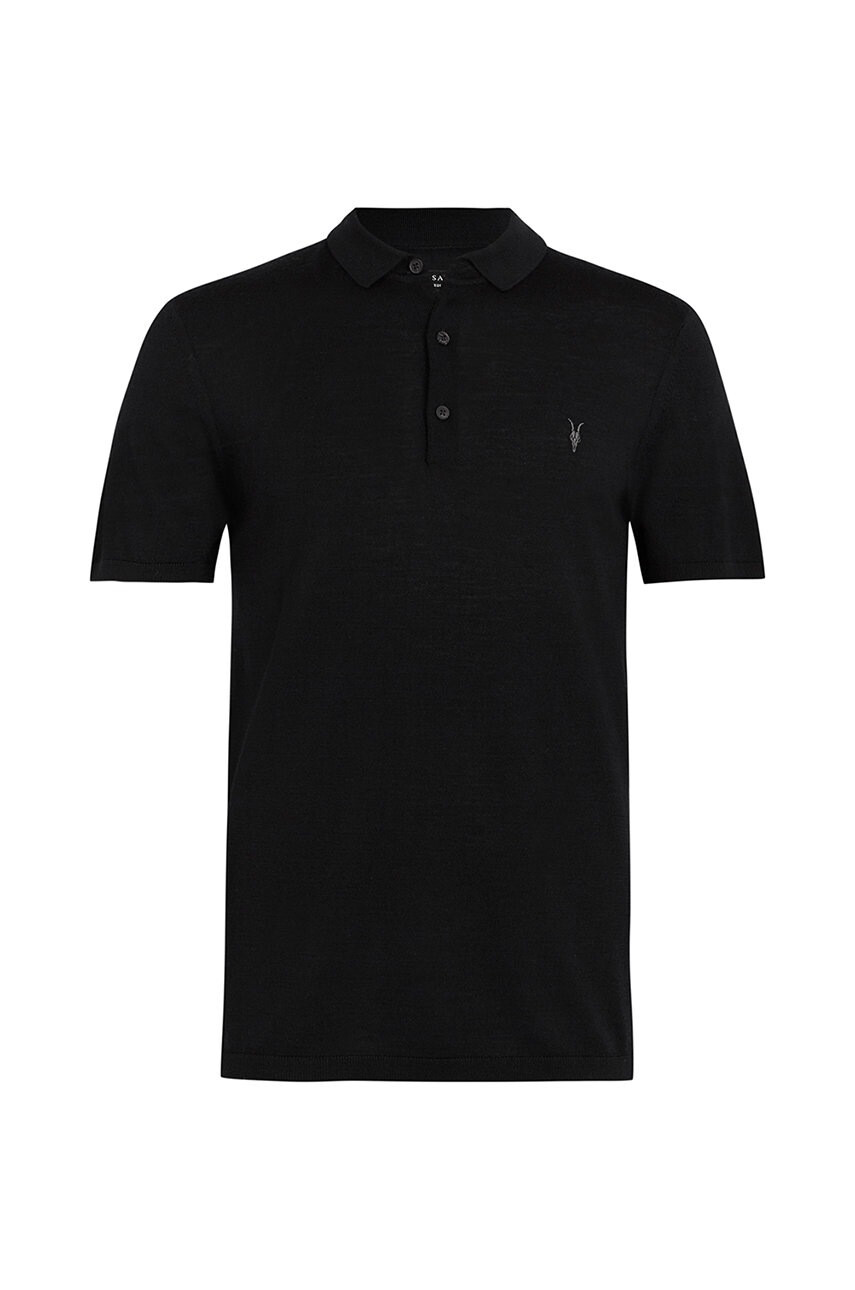 AllSaints Тениска с яка - Pepit.bg
