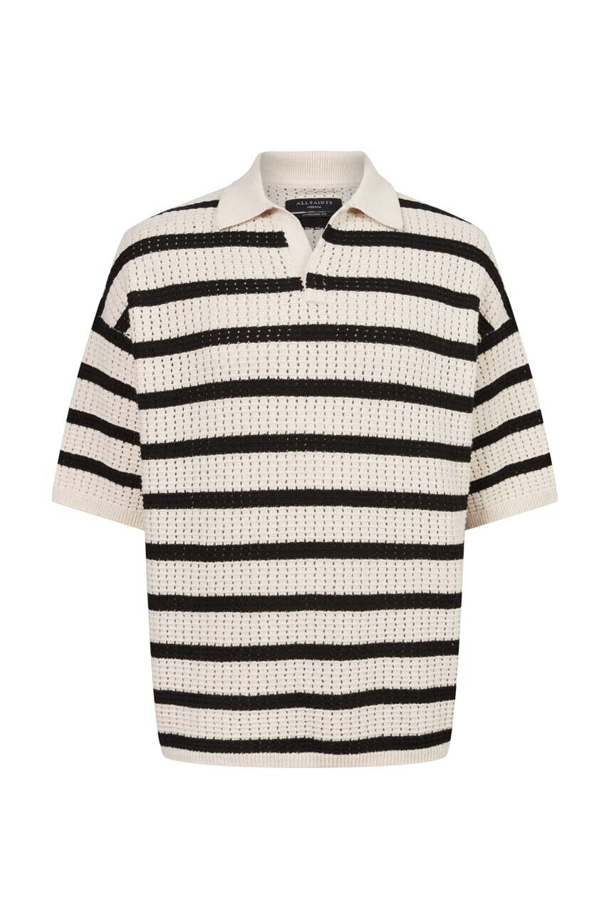 AllSaints Тениска с яке с вълна - Pepit.bg