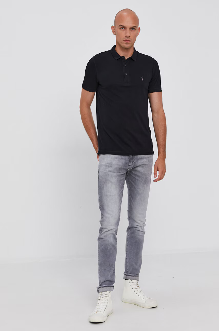 AllSaints Тениска с яка Reform Polo - Pepit.bg