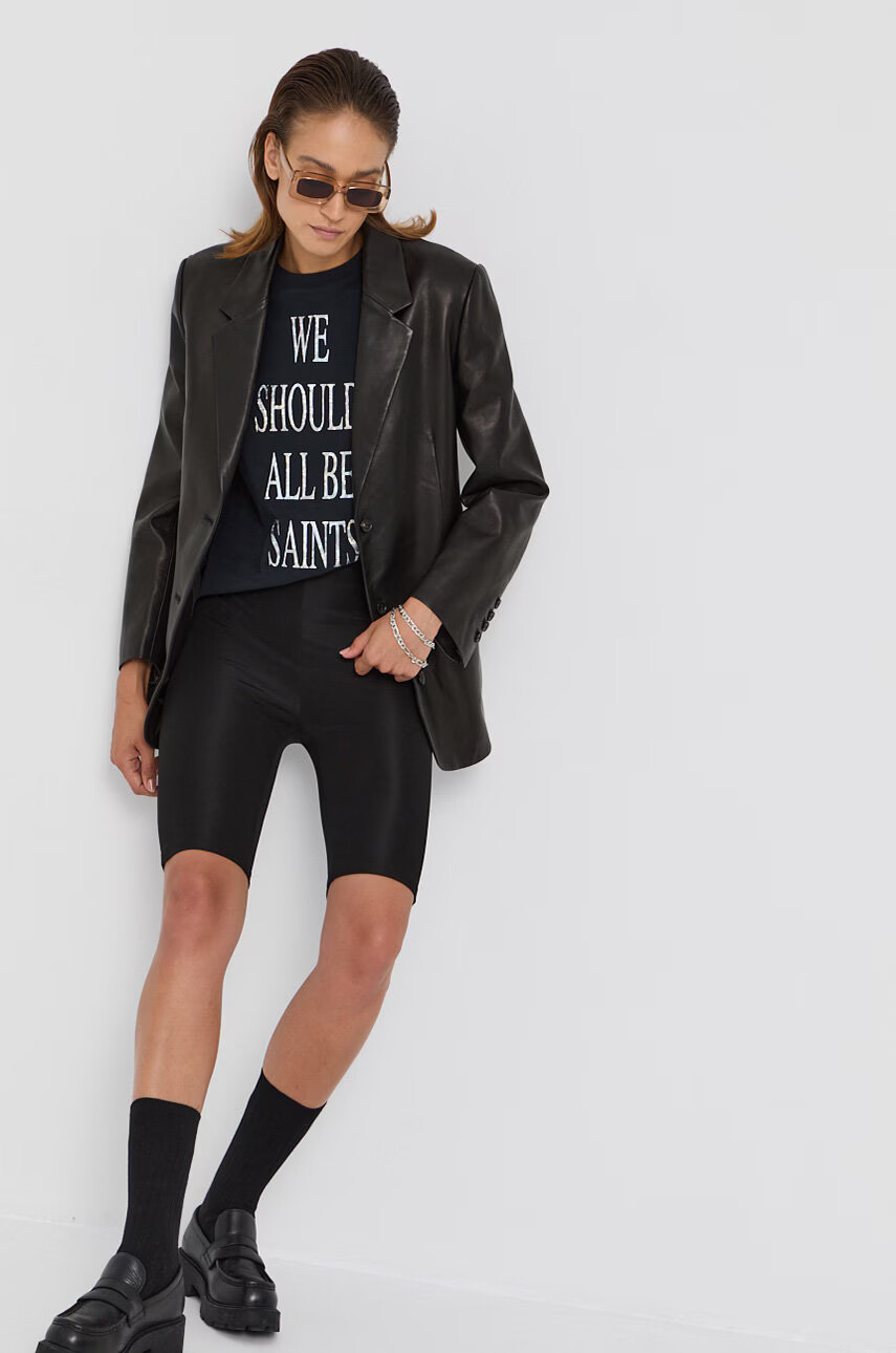 AllSaints Топ дамски в сиво - Pepit.bg