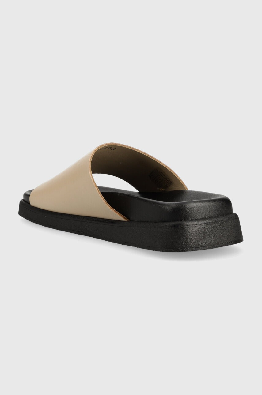 Alohas Кожени чехли Toe Ring Flop в бежово S00174.13 - Pepit.bg
