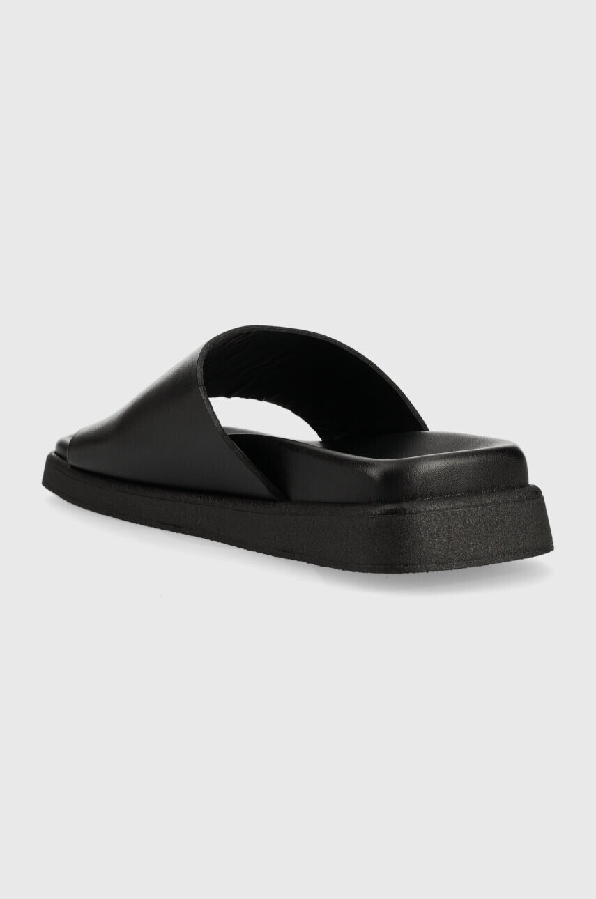 Alohas Кожени чехли Toe Ring Flop в черно S00174.25 - Pepit.bg