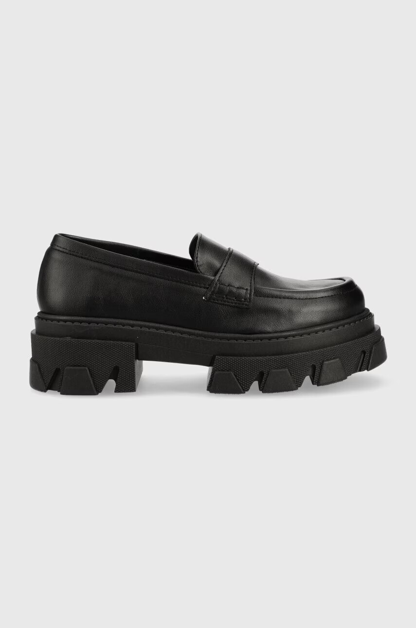 Alohas Мокасини Trailblazer в черно с платформа S00381.25 - Pepit.bg