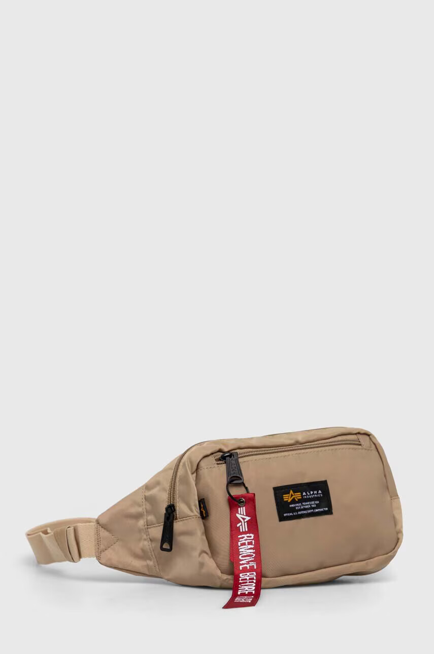 Alpha Industries Чанта за кръст в бежово - Pepit.bg