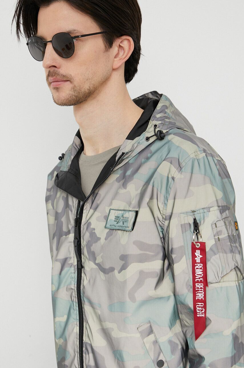 Alpha Industries Яке в зелено с преходна изолация - Pepit.bg