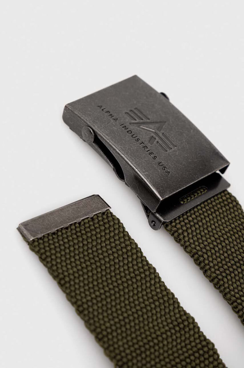 Alpha Industries Колан в зелено - Pepit.bg