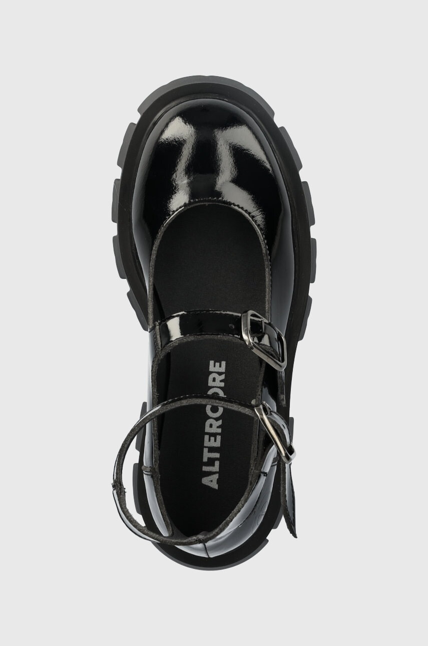 Altercore Половинки обувки Constance Vegan Black в черно с платформа - Pepit.bg