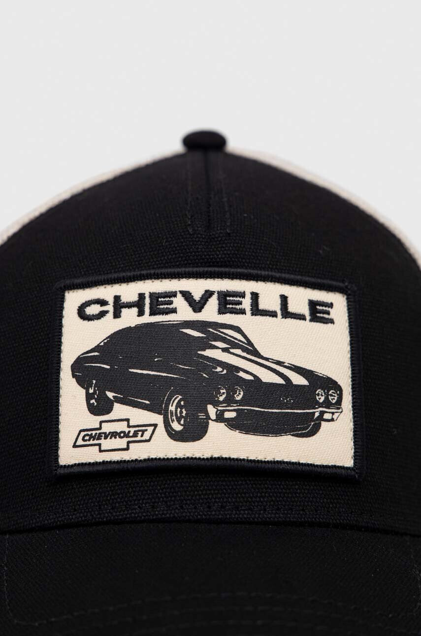 American Needle Шапка с козирка Chevelle в черно с апликация - Pepit.bg