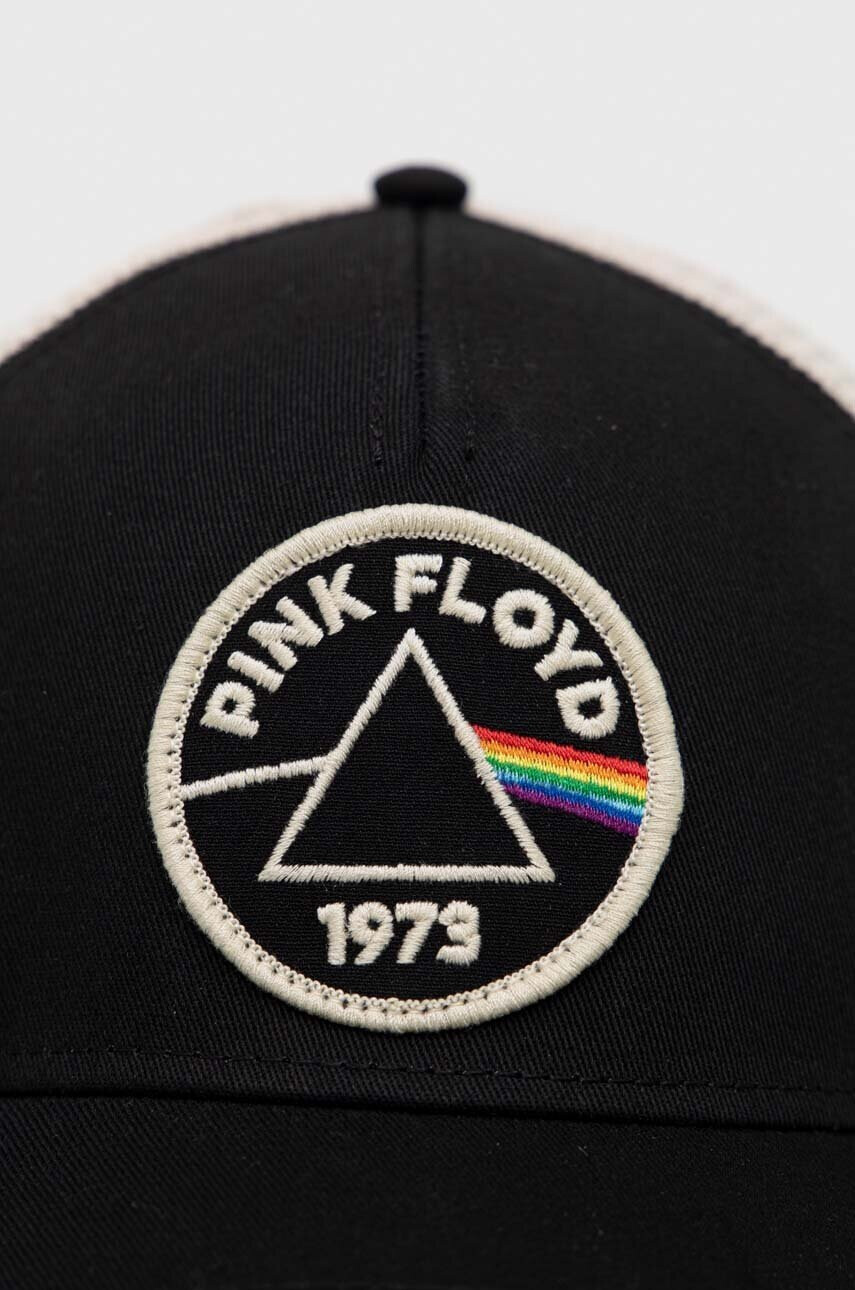 American Needle Шапка с козирка Pink Floyd в черно с апликация - Pepit.bg
