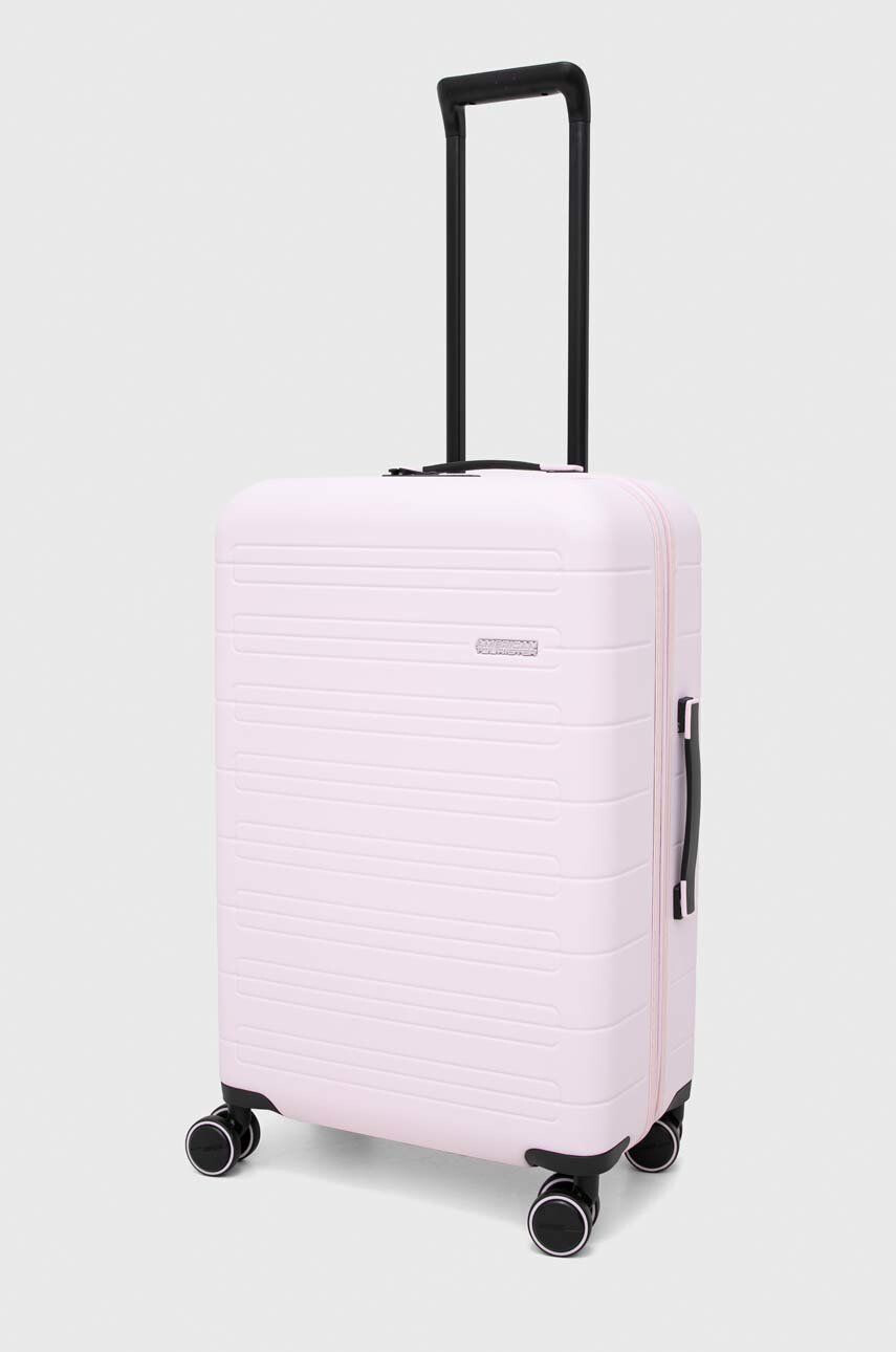 American Tourister Куфар в розово - Pepit.bg