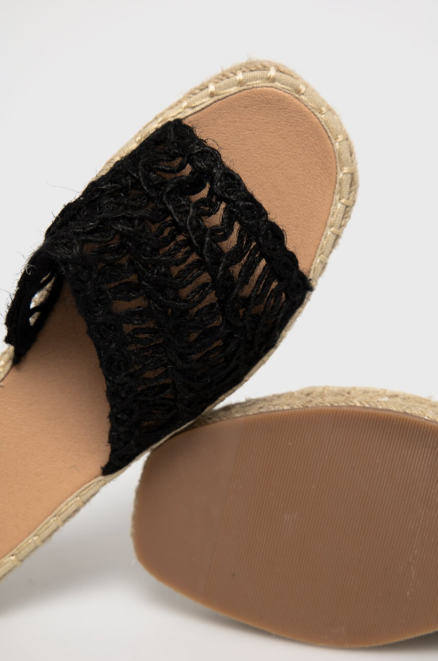Answear Lab Чехли WK дамски в черно - Pepit.bg