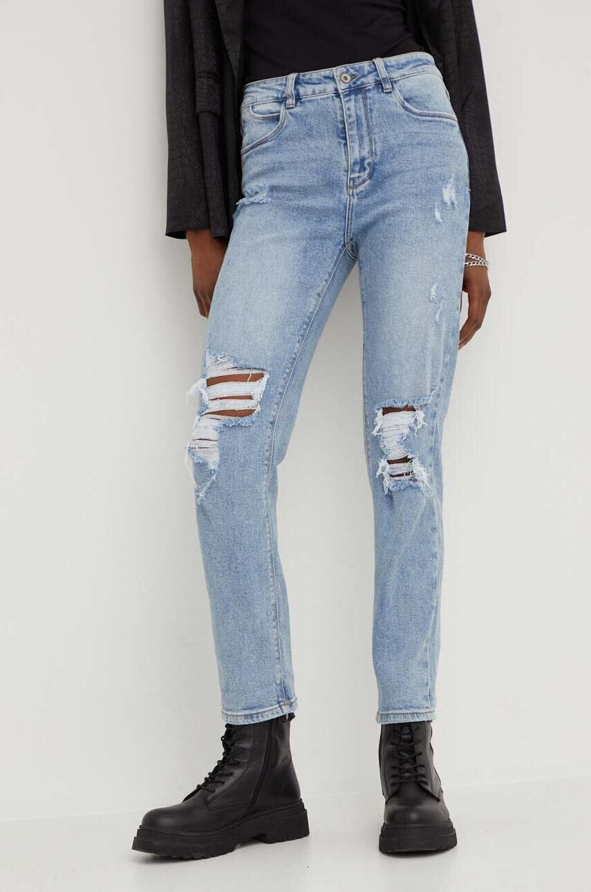 Answear Lab Дънки PREMIUM JEANS с висока талия - Pepit.bg