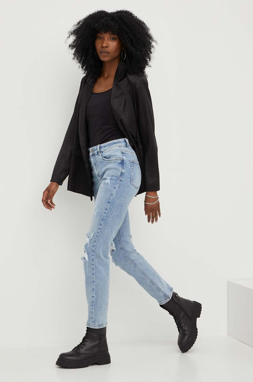Answear Lab Дънки PREMIUM JEANS с висока талия - Pepit.bg