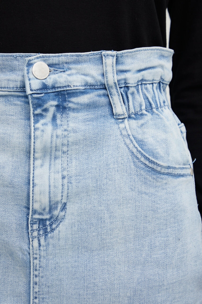 Answear Lab Дънкова пола среднодълъг модел със стандартна кройка - Pepit.bg