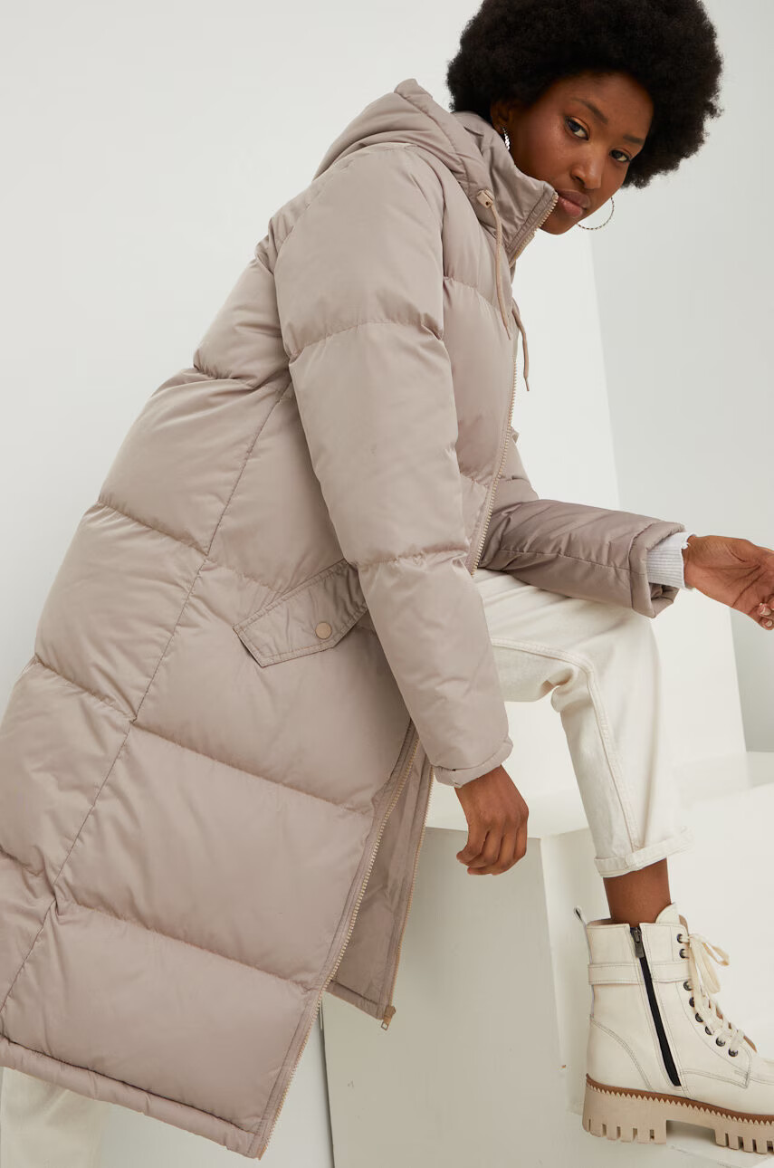 Answear Lab Яке в сиво със зимна изолация - Pepit.bg