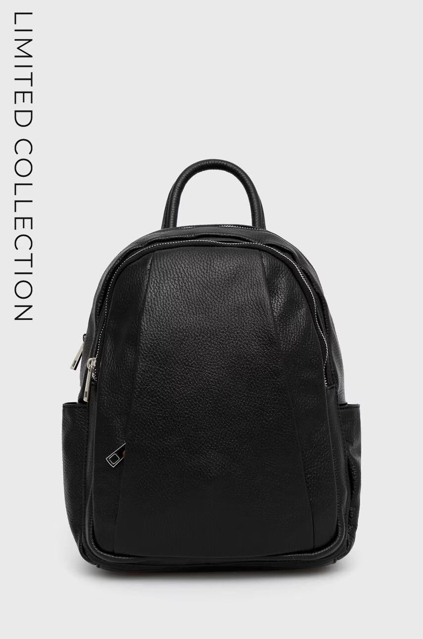 Answear Lab Кожена раница x limited festival collection BE BRAVE - Pepit.bg