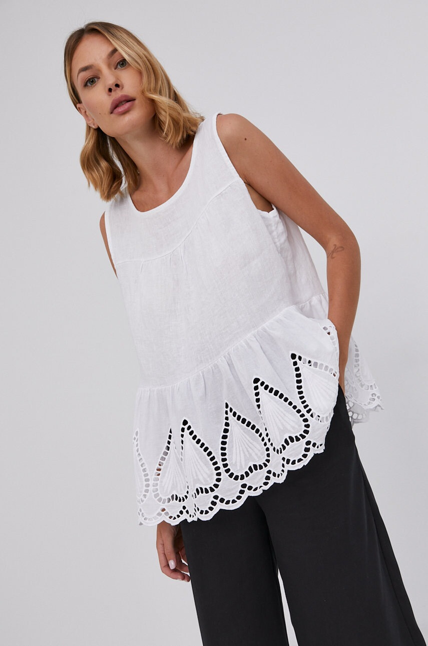 Answear Lab Ленена блуза Pure Linen - Pepit.bg