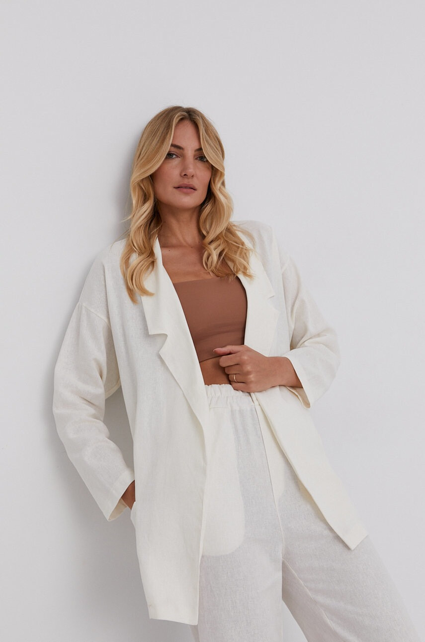 Answear Lab Ленено сако Pure Linen - Pepit.bg