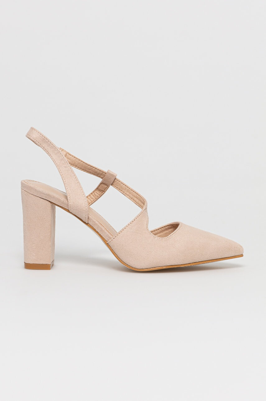 Answear Lab Обувки с дебел ток Melissa - Pepit.bg