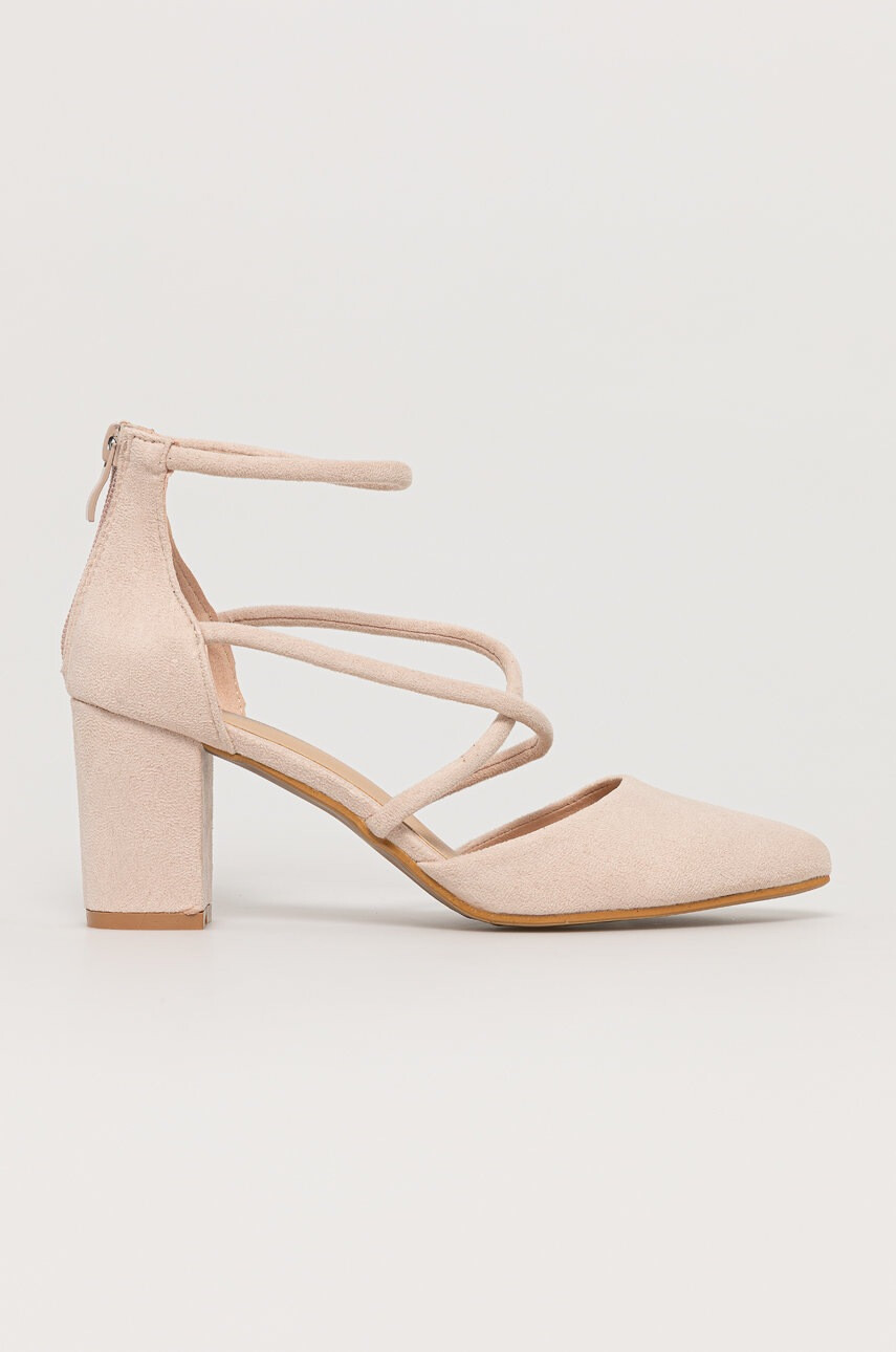 Answear Lab Обувки с дебел ток Melissa - Pepit.bg