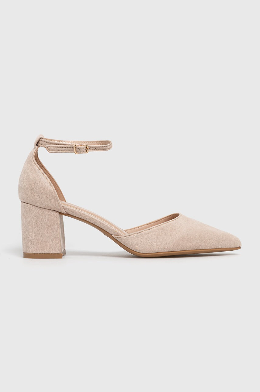 Answear Lab Обувки с дебел ток Melissa - Pepit.bg