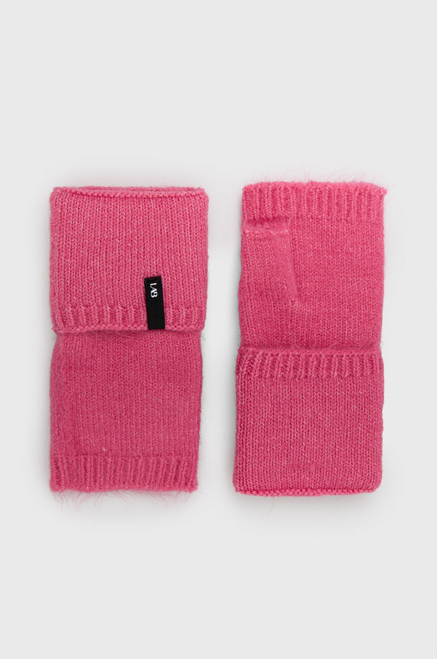 Answear Lab Ръкавици без пръсти в розово - Pepit.bg