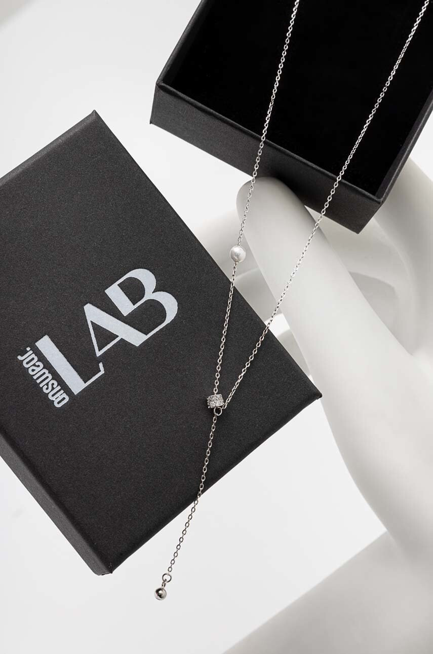 Answear Lab Сребърно Колие - Pepit.bg