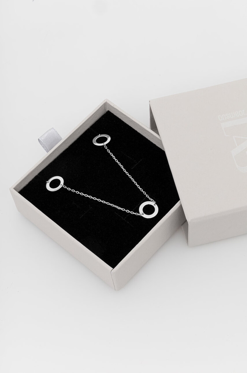 Answear Lab Сребърно колие - Pepit.bg